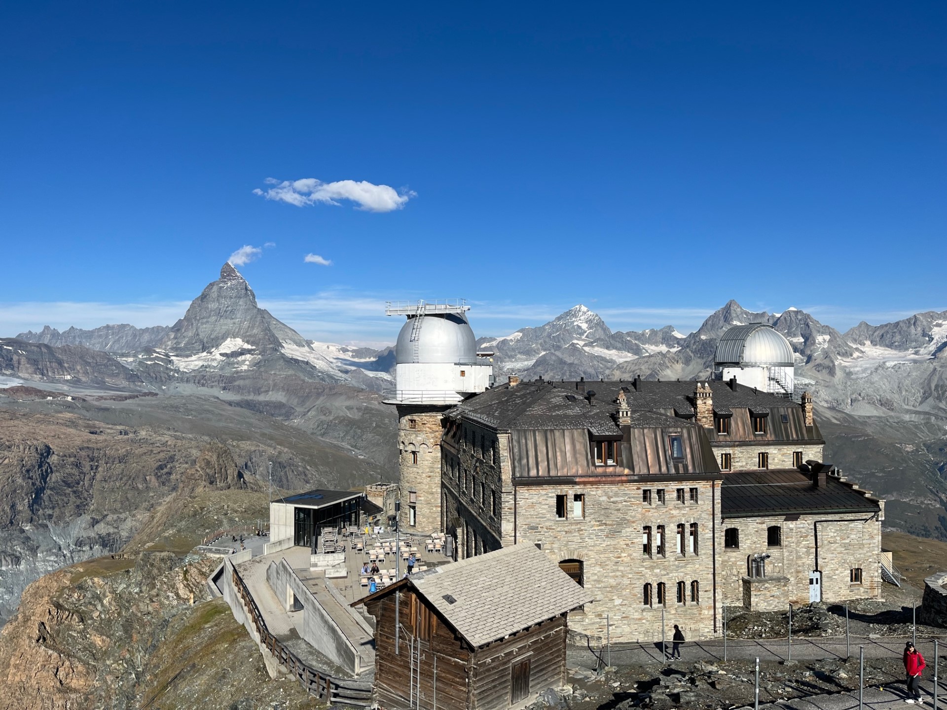 スイスのアルプス三大名峰（マッターホルン・ユングフラウ・モンブラン