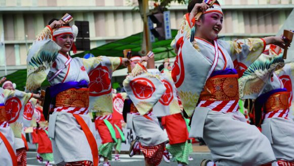 高知よさこい祭り・徳島阿波おどり 3日間