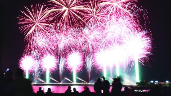 （8月発）「熱海海上花火大会」 2日間