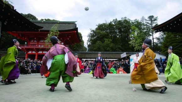 下鴨神社 蹴鞠はじめと新年の特別祈祷 3日間