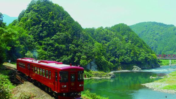 観光列車「ながら」乗車と木曽川遊覧 3日間
