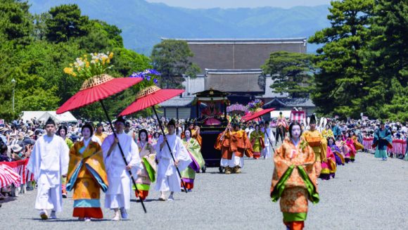 平安絵巻・京都「葵祭」と若葉薫る古都にゆっくり滞在 ３日間
