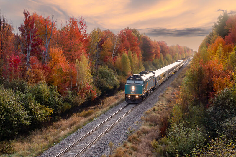 VIA鉄道/コリドー号ー例
©David McCormack@VIA Rail Canada