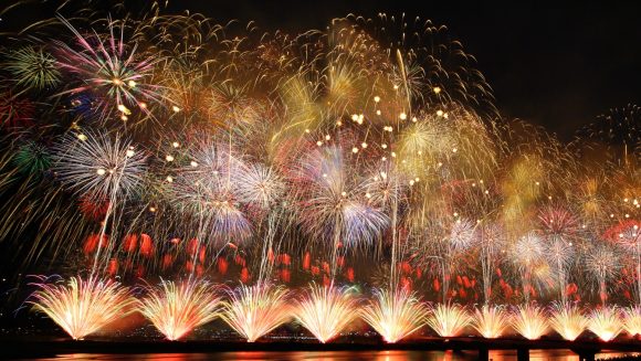 【長岡花火】月岡温泉 白玉の湯 華鳳「別邸 越の里」 露天風呂付客室に泊まる２日間