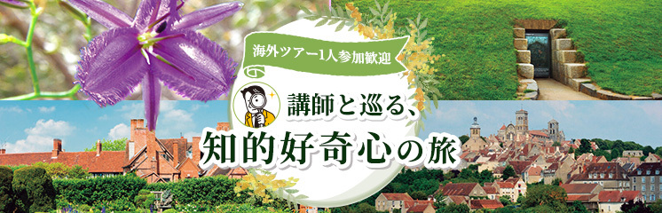 海外ツアー1人参加歓迎｜講師と巡る、知的好奇心の旅4選