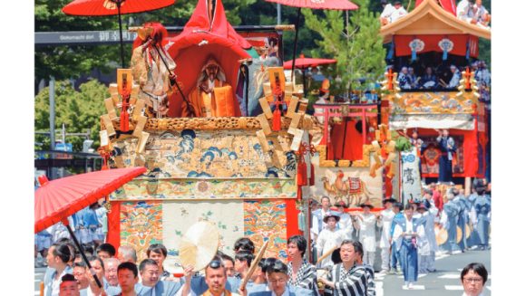 ぎふ長良川の鵜飼と京都祇園祭（後祭）３日間