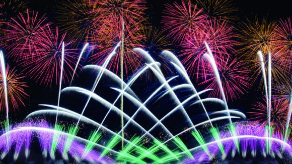 特別観覧エリアから観る赤川花火大会 ３日間